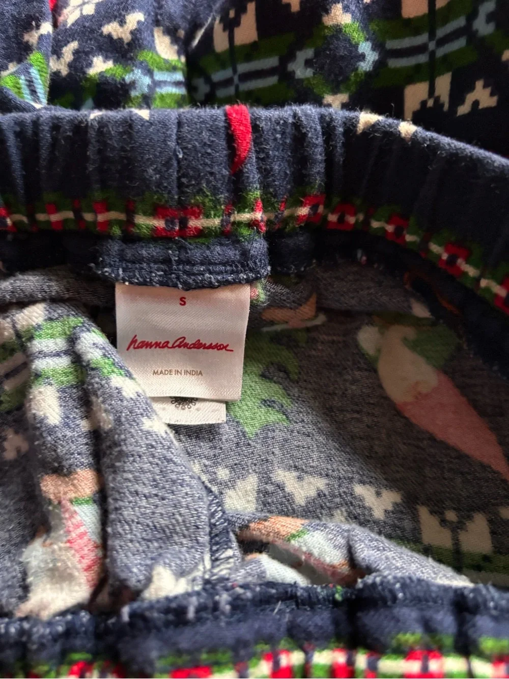 Hanna Andersson Holiday Flannel Pajama Pants